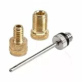 Prophete Luftpumpen-Adapter-Set, für alle Ventilarten, Fahrradpumpen Zubehör
