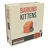 Exploding Kittens, Exploding Kittens – Barking Kittens, Erweiterung, Partyspiel, Kartenspiel, 2-5 Spieler, Ab 7+ Jahren, 15+ Minuten, Deutsch