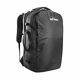 Tatonka Daypack Flightcase 25L - Handgepäck-Rucksack mit Laptopfach - Komplett aufziehbar für schnellen Zugriff an der Sicherheitskontrolle - 25 Liter Volumen (black)
