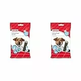 Beaphar Zahnpflege Sticks - Für kleine Hunde - Zahnpflege Snack - Mit natürlichen Meeresalgen - Ohne Zuckerzusatz - 7 Stück, 112 g (2er Pack)