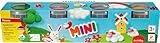 Eberhard Faber 572510 - Knete Set 4 Farben, je 140 g, Kinderknete in wiederverschließbaren Bechern