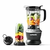 nutribullet Full Size Blender, Elektrischer Mixer, Multifunktionaler Stabmixer, Professioneller Mixer, 1000 Watt Leistung, 1,6l Becher, grau, NBF450DG