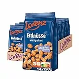 Lorenz Snack World Erdnüsse würzig-pikant, 14er Pack (14 x 150 g)