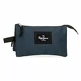 Pepe Jeans, Marineblau, 22x12x5 cms, Dreifach-Etui