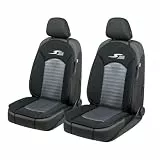 Walser Car Comfort Auto-Sitzauflage S-Race 2-teilig, Unterscheidung Sehr Gut* Autositzbezug, Autositzkissen, Universal-Sitzschoner, Autositzbezug, Vordersitzbezug