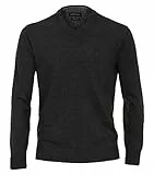 CASAMODA Herren Loose Fit Pullover 004430, Einfarbig, Gr. XX-Large (Herstellergröße: XXL), Grau (Anthrazit 782)