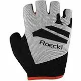 Roeckl Iseler Fahrrad Handschuhe kurz grau/schwarz 2023: Größe: 9