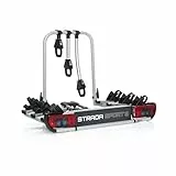 Atera 022685 Fahrradträger Strada Sport 3, Kupplungsträger, für 3 Fahrräder, silber