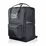 EVERYDAY SAFARI Ryanair Rucksack 40x20x25 Handgepäck geeignet | leicht mit Laptopfach, Reiserucksack schwarz Daypack Tagesrucksack Wanderrucksack City Laptoprucksack wasserabweisend
