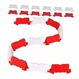 TOYANDONA 100 Stück Rc Drift Auto Zubehör Realistische Kleiner Baustellenabsperrungen Flexible Rennstreckenbarrieren Für Kinder Rennstreckenbau Und Verkehrssimulation