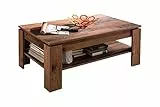 trendteam smart living - Indy - Couchtisch - Alteiche - Sofatisch mit zusätzlicher großer Ablagefläche - (BxHxT) 110 x 47 x 65 cm - Wohnzimmertisch in rustikaler Optik