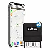 SinoTrack GPS Tracker für Fahrzeuge, ST-902L 4G Echtzeit Fahrzeug OBD GPS Auto Tracking Gerät Locator, OBD II Tracker für Auto LKW Taxi mit Tracking System Keine monatliche Gebühr