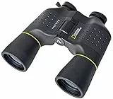 National Geographic Zoom Fernglas 8-24x50 mit Mitteltriebfokussierung und robuster Gummiarmierung inklusive Stativanschluss, Trageriemen und Transporttasche