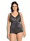 SUSA Korselett ohne Bügel Classics I Korselett Damen I Shapewear Damen stark formend I Mieder I Body mit Häkchenverschluss Formt Taille, Bauch & Po