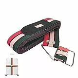 Andiker 4.2 m Kofferband für Koffer, 1 Stück Strapazierfähige Koffergurt Packgurte, Verstellbarer Lange Gepäckband Luggage Strap per Reisezubehör
