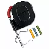 Weber Messfühler für Umgebungstemperatur/Kompatibel mit allen iGrill Thermometern und Weber Connect App für Grill und Smoker, Hitzebeständiger Edelstahlfühler mit Halteclip und Aufbewahrungshülle