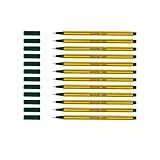 LEVIATAN D400 Fineliner Grün 12 Stück - Feinleiner Stift Bunt Für Den Täglichen Gebrauch Geeignet, Schreib und Schulbedarf - Linienbreite Ca. 0.4 Mm Feinlinerfilzstifte