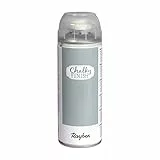 RAYHER Chalky Finish Spray 400ml, Kreidefarbe für eine Fläche von circa 1,5 – 2m², Mintgrün