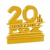 MO'FUN - 20th Century Fox Logo Spielzeugschild, detailliert glänzend goldfarben (klein, 11,4 cm)