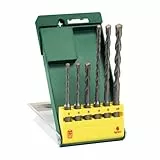 Bosch Accessories 6 tlg. Bohrer Set SDS plus-1 (für Beton, Naturstein, Mauerwerk, Ø 5-10 mm, Zubehör Bohrhammer)