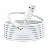 toocki USB C Kabel, 3M 6A ladekabel USB C Nylon Schnellladekabel USB C Ladekabel,Datenkabel USB C für iPhone 17 16 Pro Max, Samsung S24 S23 Note 10, Huawei P60,Honour,Xiaomi,OPPO,VIVO