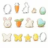 16er Ausstecher Ostern Set - Ausstechform zum Backen - Keksausstecher & Ausstechform & Plätzchen & Backform