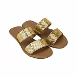Grendha Damen BURITI Icone Slide AD Schiebe-Sandalen, Gold, 40 EU