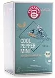 Teekanne Selected Bio Pfefferminze, Cool Peppermint, 25 Pyramidenbeutel, 30 g