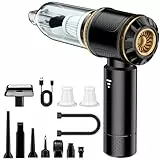 Aurvite Handstaubsauger Akku 4-in-1, 25000PA Auto Staubsauger Stark, 3-Gang Handstaubsauger kabellos mit Bürstenloser Motor, 220000 U/min Autostaubsauger für Auto, Sofa, PC, Büro & Tierhaar Reinigung