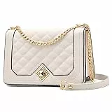Travistar Kleine Umhängetasche Damen – Handtasche Damen Klein aus Kunstleder, Kette Schulterriemen Tasche Crossbody Bag mit Reißverschluss, Schultertasche für Alltag, Reisen & Geschenk