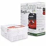 Numatic Henry Staubsaugerbeutel für Henry Hetty James Harry Junior, Hepa-Flo NVM-1CH - 10 Stück pro Packung