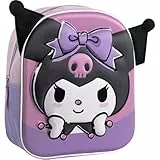 Hello Kitty Kinderrucksack mit originellem Design und viel Platz für Mädchen | Rosa Hello Kitty Schulrucksack mit gepolsterten Trägern und robustem Reißverschluss, einzigartiges Design