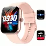 Gydom Smartwatch Damen mit Telefonfunktion, 1,91' Smart Watch Damen, Alexa Built-in, Sportuhr mit 100 Sportmodi, Herzfrequenz Schlafmonitor SpO2, IP68 Wasserdicht, Fitnessuhr Damen für Android iOS