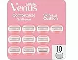 Gillette Venus Comfortglide Spa Breeze Ersatzeinsätze für den Frauenrasierer 10er Pack, 3 eingebaute Klingen ermöglichen eine glatte und exakte Rasur mit lang anhaltenden Effekten