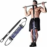 INNSTAR Elastische Widerstandsbänder – verstellbar und Removibil Fitnessbänder für Klimmzüge Zuhause und Fitnessstudio, für Stretching, Widerstandstraining, Muskelaufbau (blau)