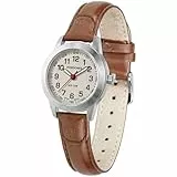 PINDOWS Damenuhren, Elegantes analoges Quarzdesign mit Lederarmband, wasserdichte modische Armbanduhr mit gut lesbarem Leuchtzifferblatt
