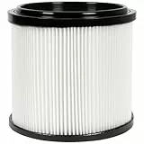 Einhell Original Faltenfilter für Staubklasse L (Zubehör für Einhell Nass-Trockensauger der Staubklasse L, zum Trockensaugen, 150 mm, 175 mm Höhe)