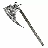 W WIDMANN MILANO Party Fashion 8612L - Archaische Axt, ca. 73 cm, Barbar, Streitaxt, Wikinger, Kostüm, Accessoire, Karneval, Mottoparty, Halloween
