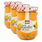 Schwartau Gelee Quitte, aus Fruchtsaft, 200g (Packung mit 3)
