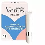 Gillette Venus Intimate Trimmer für Damen, Weiß - Rasierer für Intimbereich, Der Intimate Trimmer Wurde Entwickelt, Um Die Haut Im Intimbereich zu Schonen, Wasserdicht