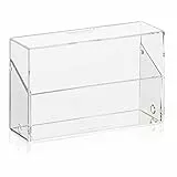 Visitenkartenbox/Visitenkartenhalter/variabel zur Aufbewahrung oder als Visitenkartenständer, Breite: 10.0 cm