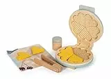 small foot Waffeleisen-Set „Tasty“ aus Holz, Zubehör für die Spielküche, Küchen-Spielset für Kinder ab 3 Jahren, 12492