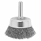 Bosch Accessories 1x Scheibenbürste (Ø 75 mm, Gewellter Draht, Zubehör für Bohrmaschinen)