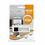 XLYNE 1GB USB-Stick 2.0 ALU High Speed, Design Flash Laufwerk, 1 Stück