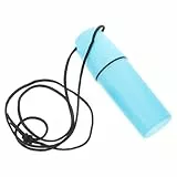 Supvox 2er Set Wasserdichtes Ei mit Umhängekordel - Schwimmende & Stoßfeste Outdoor-Box für Wertsachen - wasserdichte Kapsel für Strand, Surfen & Schnorcheln - Luftdichter Behälter für Schlüssel & Ba