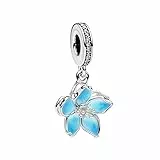 Feitery Compatible with Charms Pandora Armband Reisen Bead Tanz-Mama Charms für Damen Herz Anhänger Meerestiere