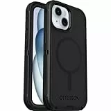 OtterBox Defender Series MagSafe Hülle für iPhone 16e, 15, 14, 13, stoßfest, sturzsicher, extrem robust, Schutzhülle, 7X getestet nach Militärstandard, Schwarz
