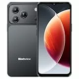 Blackview Wave 7C | Smartphone LTE | 6,56' HD+ IPS 60Hz | 16GB RAM + 128GB (2TB) | Android 16 | 32MP + 13MP Kamera | 5000mAh Akku | Dual SIM | GPS | 2 Jahre Garantie | Phantomschwarz