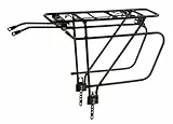 M-Wave Aluminium Gepäckträger Traveller High, verstellbar für 24'-29', schwarz