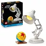 LEGO Ideas Disney Pixar Set - Modellbau für Erwachsene - 3D Puzzle mit versteckten Filmreferenzen - DIY Schreibtisch Deko - Geschenkidee für Sammler 21357